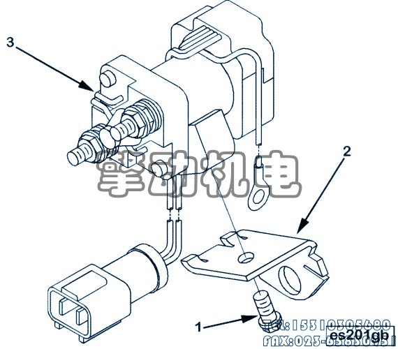 康明斯六角螺母 S201